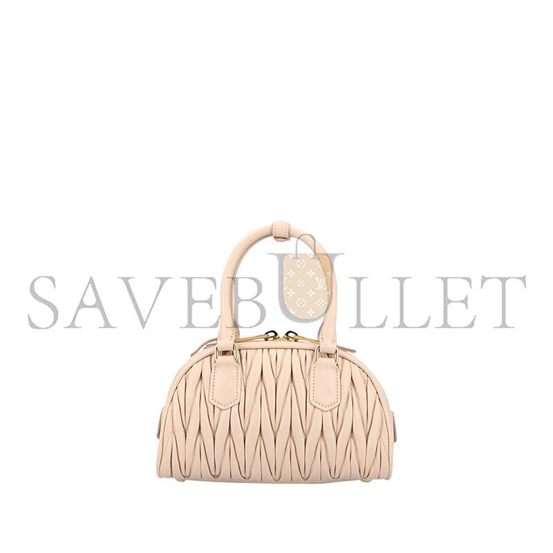 MIU MIU ARCADIE MATELASSÉ NAPPA LEATHER BAG 5BB191 (22*13*10.5cm)